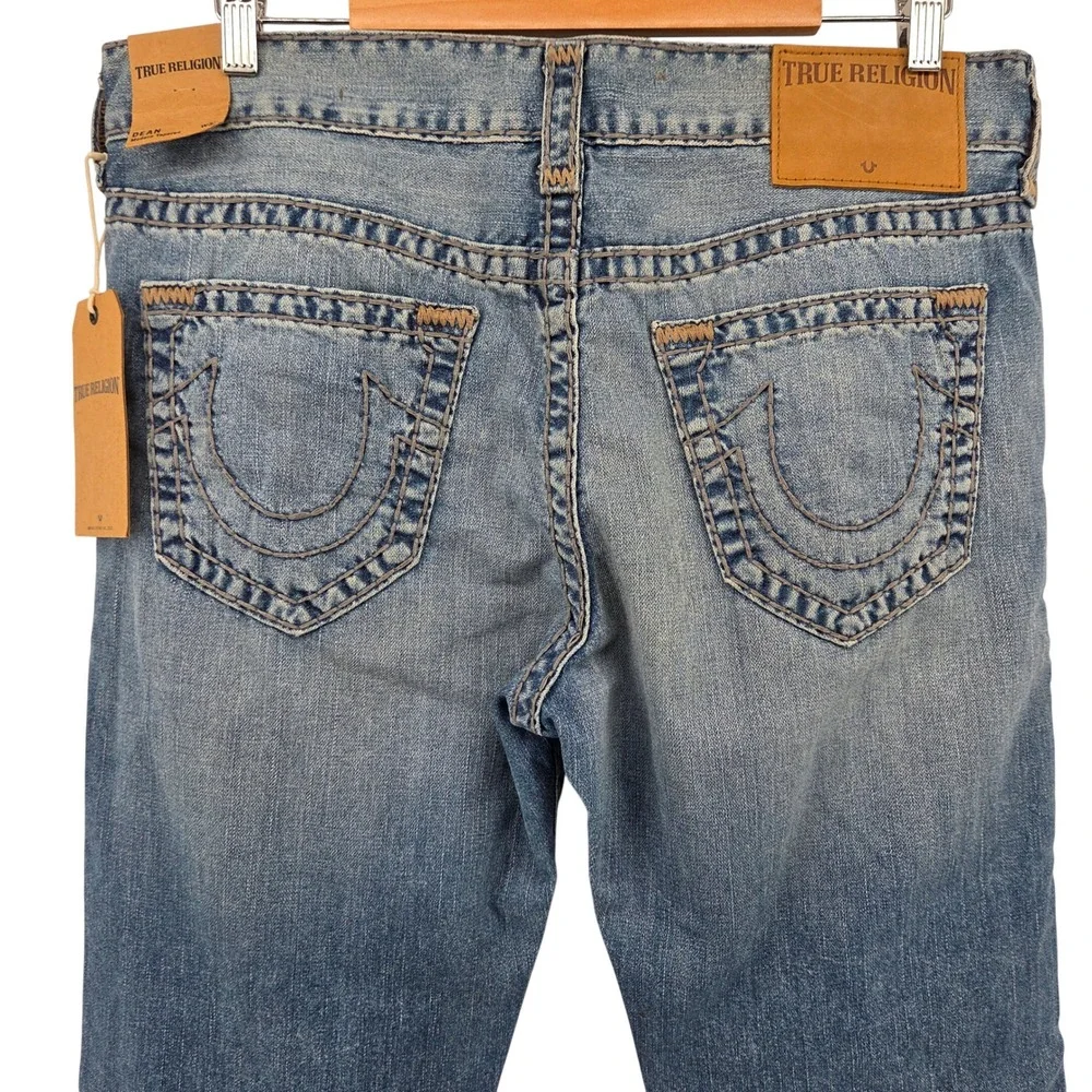 True Religion Dean Super T Modern Tapered Jeans No Flap Y2K Streetwear 33‎